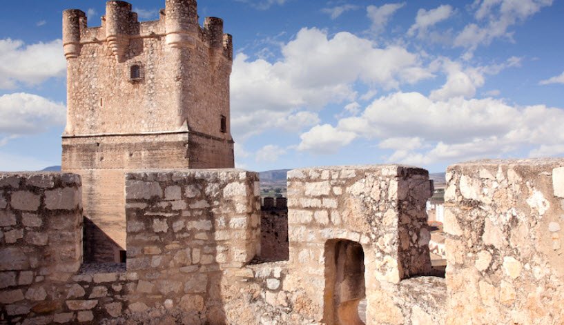 Castillo Atalaya de la sierra del Muerto, Spain